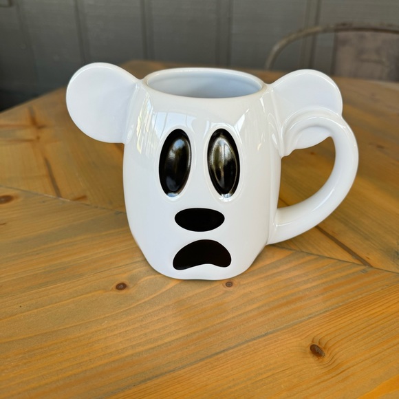 DISNEYWalt Disney World Ghost Mickey Boo To You Halloween mug RARE